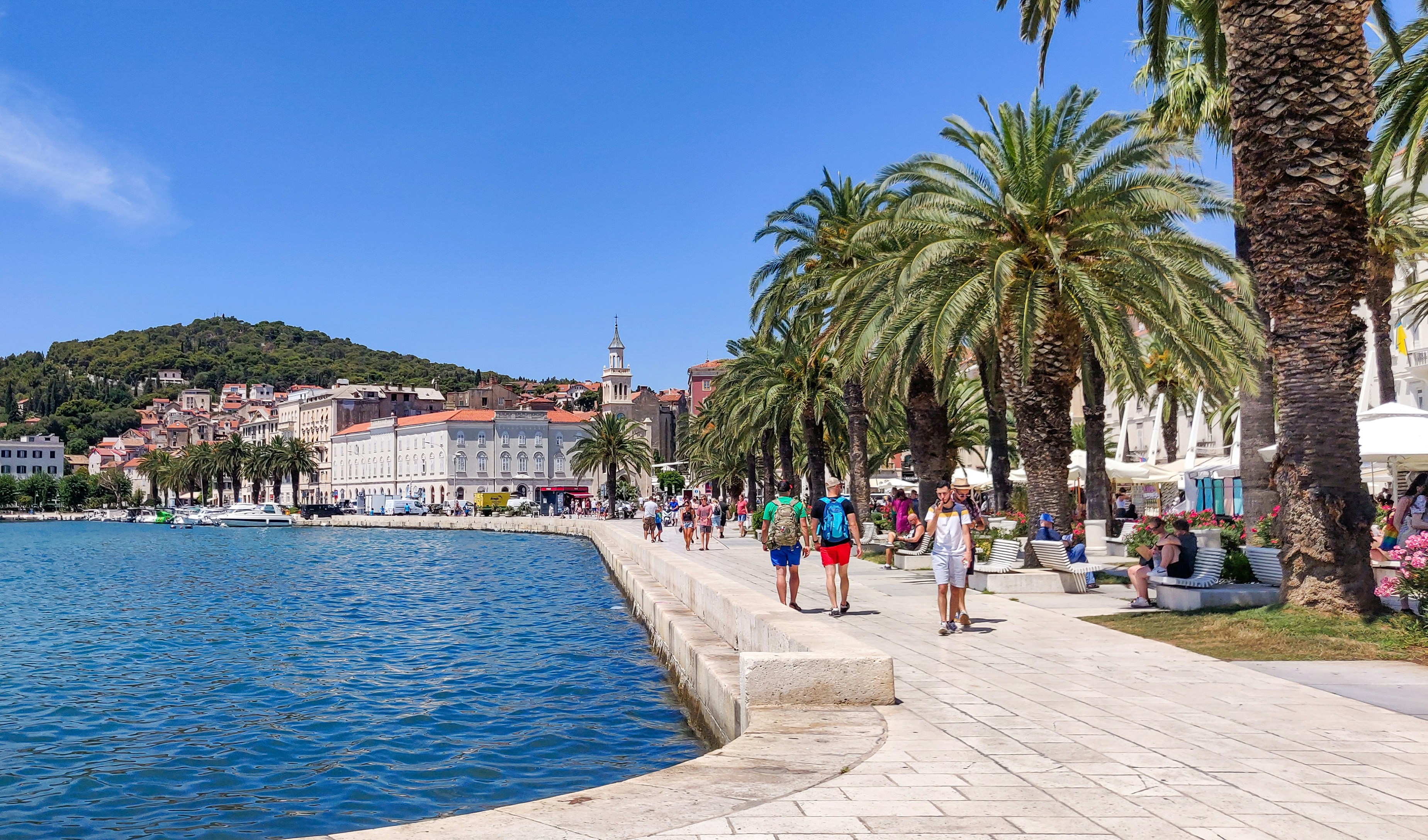 Split Riva promenade